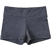 Swdarz Girls Gymnastics Dance Shorts Spandex Athletics Short for Golf Tennis Volleyball Running Tumbling