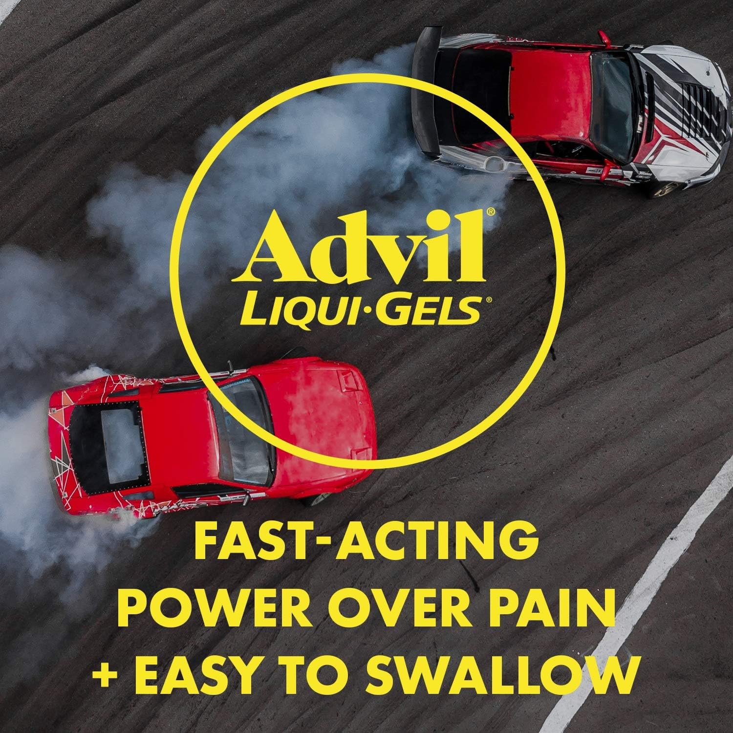 Advil Liqui-Gels Minis Pain Reliever and Fever Reducer, Ibuprofen 200mg, 200 Count, Fast Pain Relief: Health & Personal Care