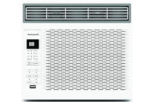 Honeywell 6,000 BTU Digital Window Air Conditioner, Remote, 4 Modes, Eco, 250 sq ft Coverage