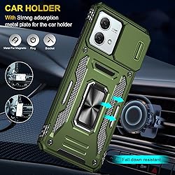 FRLMOOES for Motorola Moto G84 Case with 2 Screen