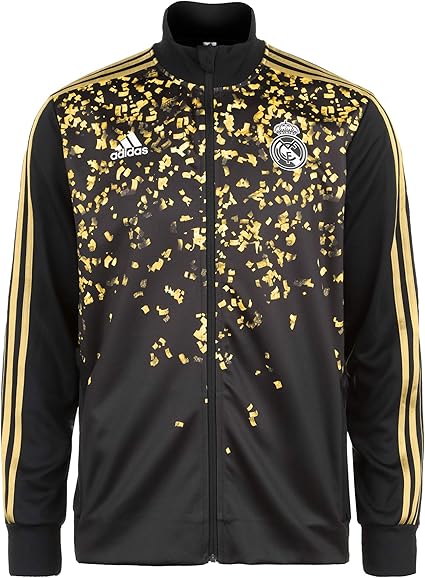 adidas trainingsjacke herren schwarz gold