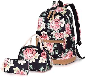 girls backpack and lunchbox