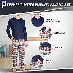SLEEPHERO Fathers Day Men’s Pajama Set Pajamas