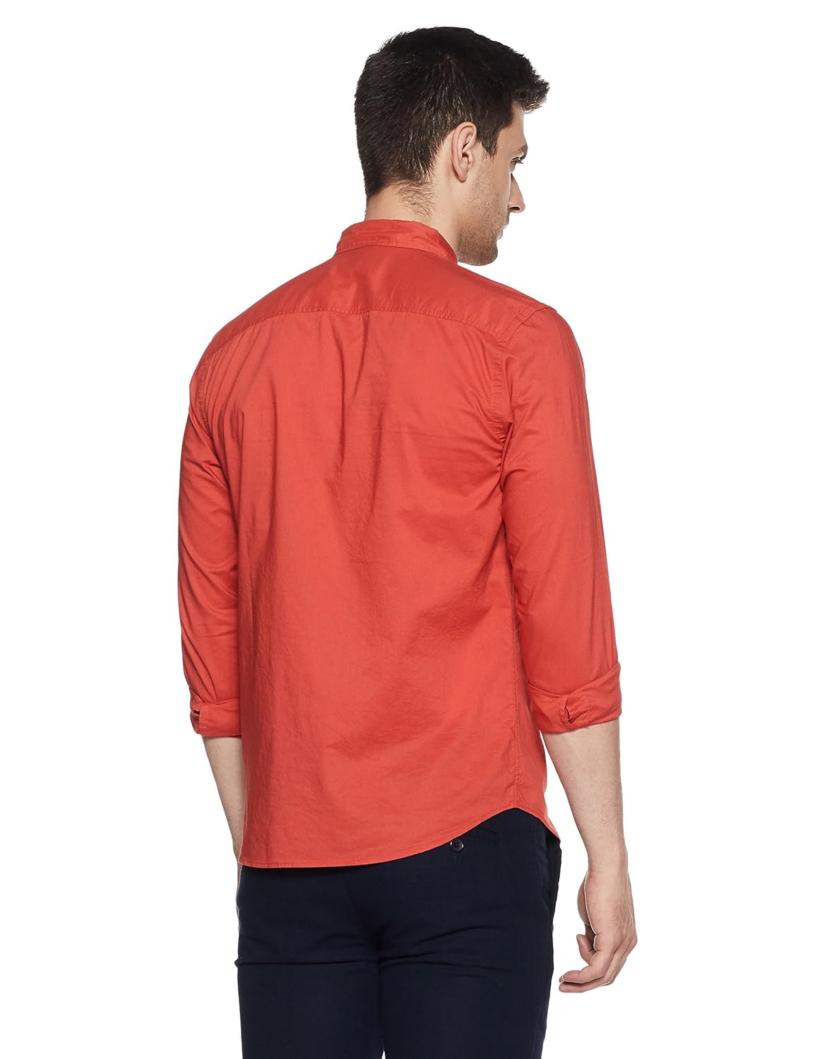 jack & jones men's solid slim fit casual shirt