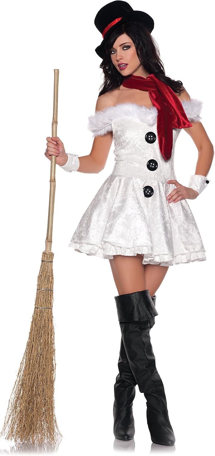 ladies snowman costume