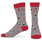 For Bare Feet NCAA Unisex Tailgate Dress Crew Sock Team Colors
