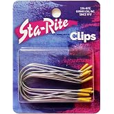 Sta-Rite Hot Roller Clips For Electric Rollers (Medium) | Hair Clips for Curlers Roller Holder For All Hair Types Medium (15/16&Prime; diameter)