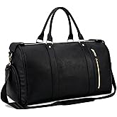 Luhxe Travel Convertible Carry On Garment Bag 2.0 with Shoe Pouch & Detachable Shoulder Strap - Improved Zipper and reinforced straps - Charcoal
