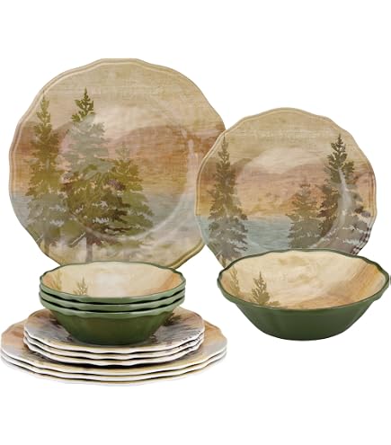 Amazon.com | Paseo Road Del Sol Aztec 16 Piece Ceramic Dinnerware