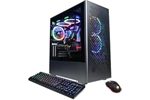 CyberPowerPC Gamer Xtreme VR Gaming PC, Intel Core i7-14700F 2.1GHz, GeForce RTX 4060 8GB, 16GB DDR5, 2TB PCIe Gen4 SSD, WiFi Ready & Windows 11 Home (GXiVR8820A3)