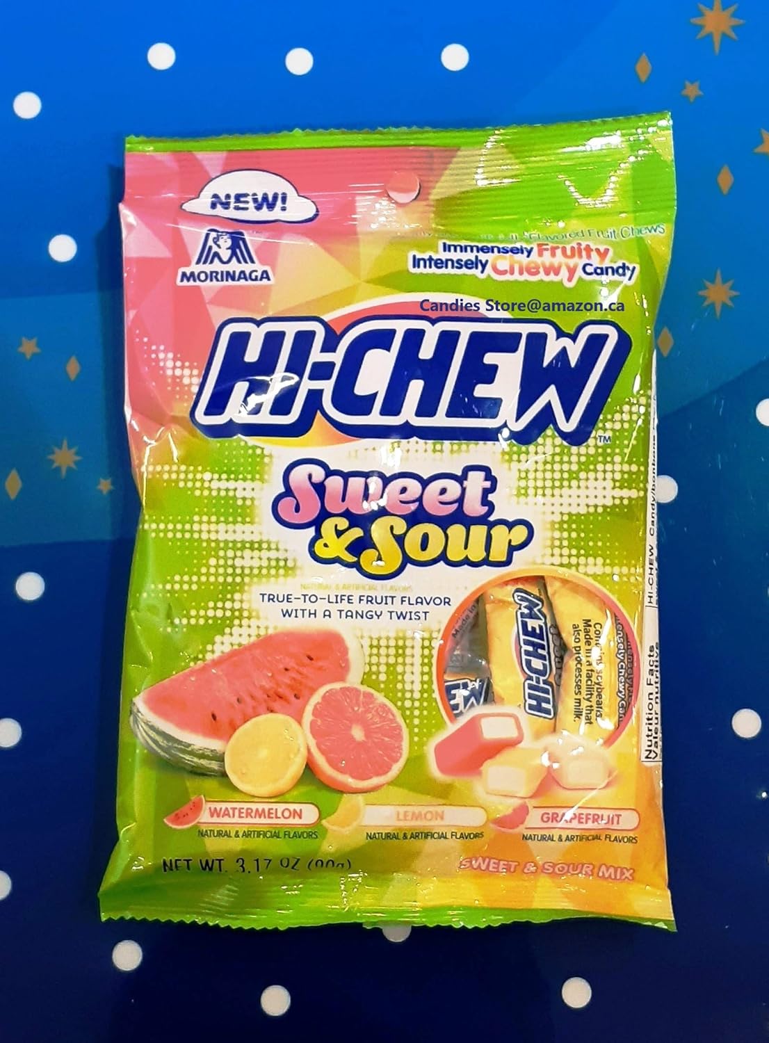 MORINAGA HiChew Sweet & Sour Mix Chewy Candy Bag Amazon.ca Grocery