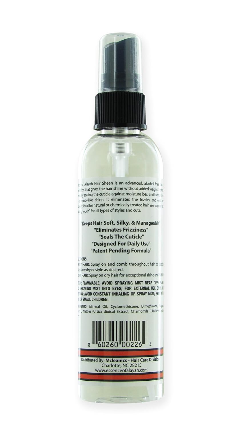 Amazon Com Strawberry Scented Hair Sheen 4 Oz Beauty