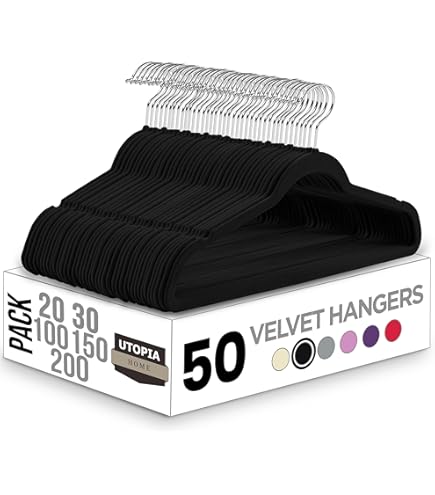 Perchas De Terciopelo Con Pinzas - 24 Piezas, 42 Cm, Antideslizantes, Gancho Giratorio 360°, Ahorran Espacio