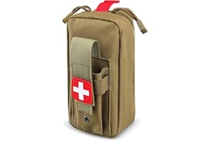 Small First aid Pouches Empty Molle Tactical Bag EMT IFAK Medical Pouch