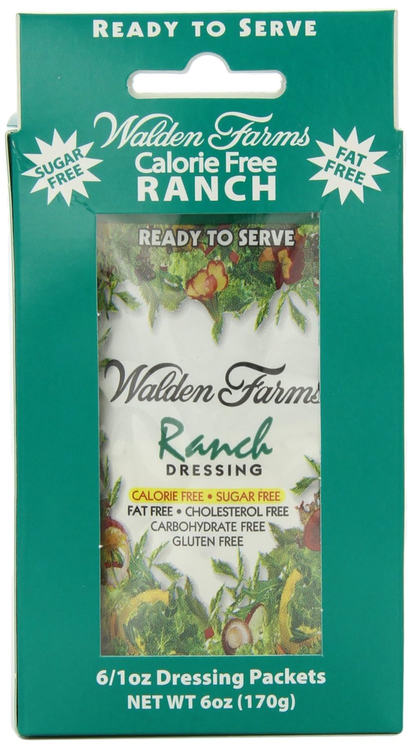 Walden Farm Ready To Serve Ranch Dressing Packets Amazon.co.uk Grocery