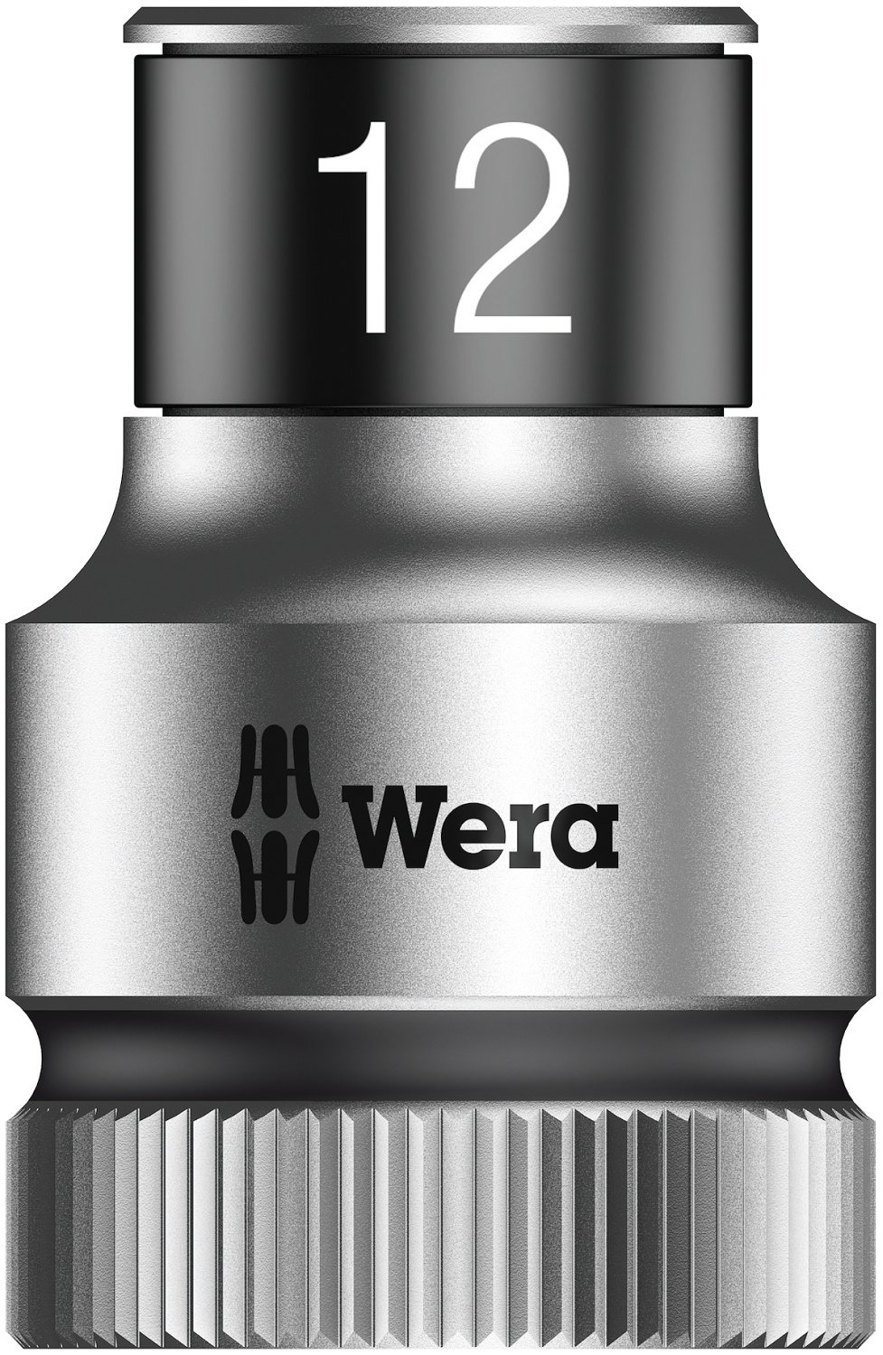 Wera 05003732001 8790 12 mm x 1/2-Inch Drive HMC HF Zyklop Hex Socket with Fastener Holding Function