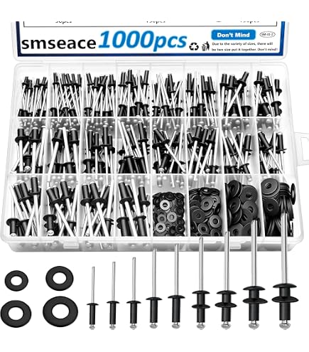 Amazon.com: Auveco # 8313 Pan-L Rivets Large Flange 5/8