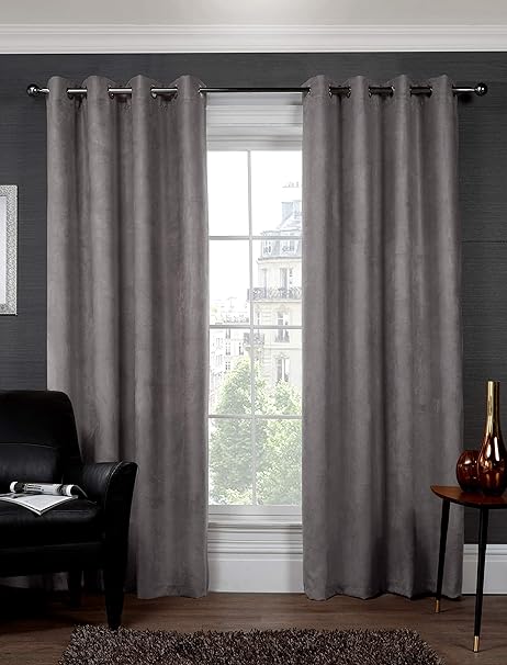 Sw Living 66 X 90 168x228cm Silver Grey Soft Faux Suede
