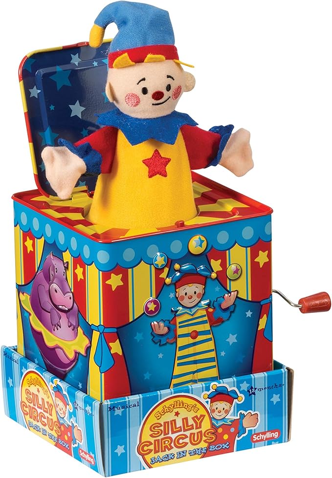 schyllings silly circus jack in the box