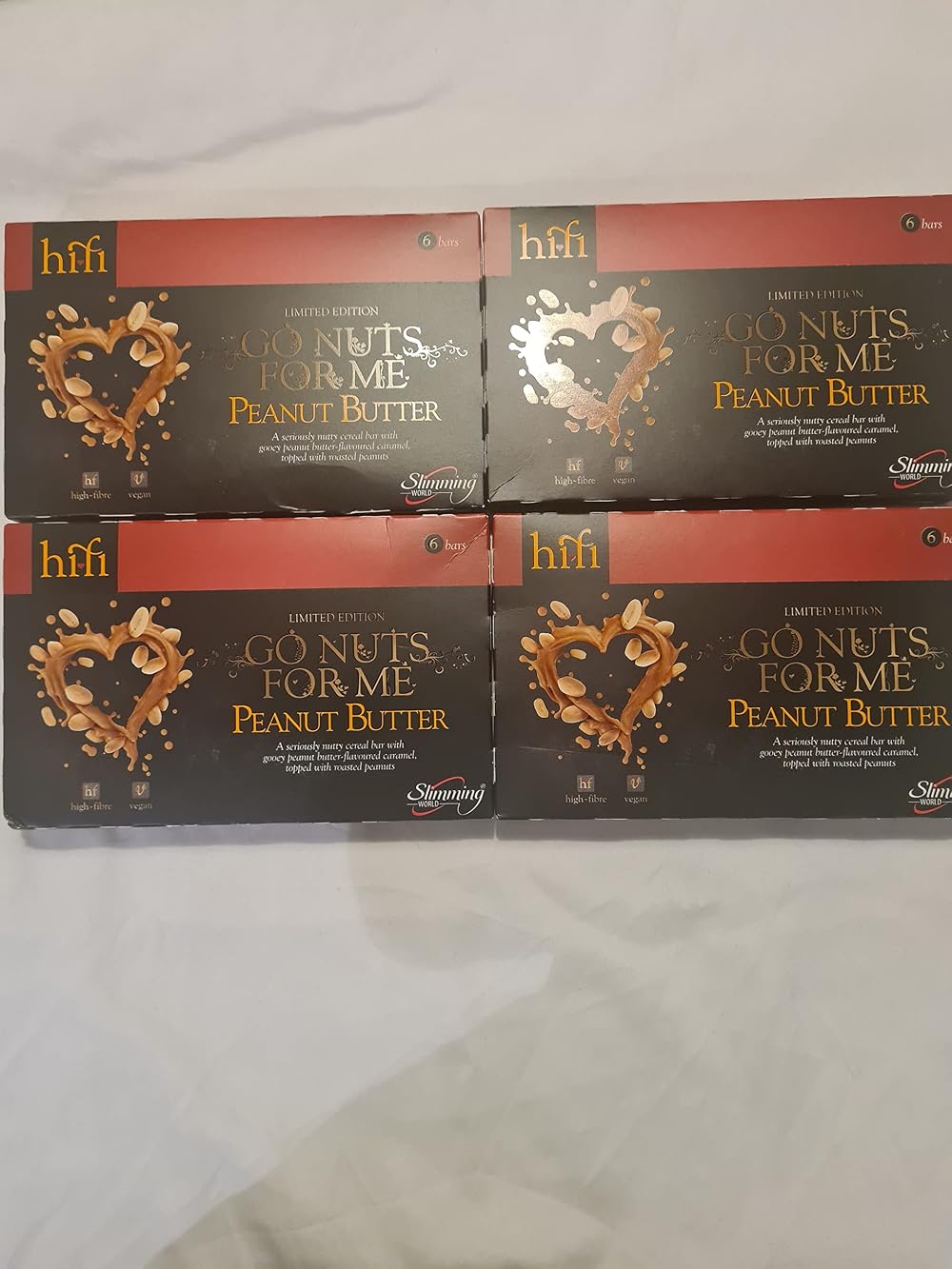 Slimming World Peanut Butter Hifi Bars 4 Boxes