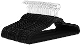 Amazon Basics Slim, Velvet, Non-Slip Suit Clothes
