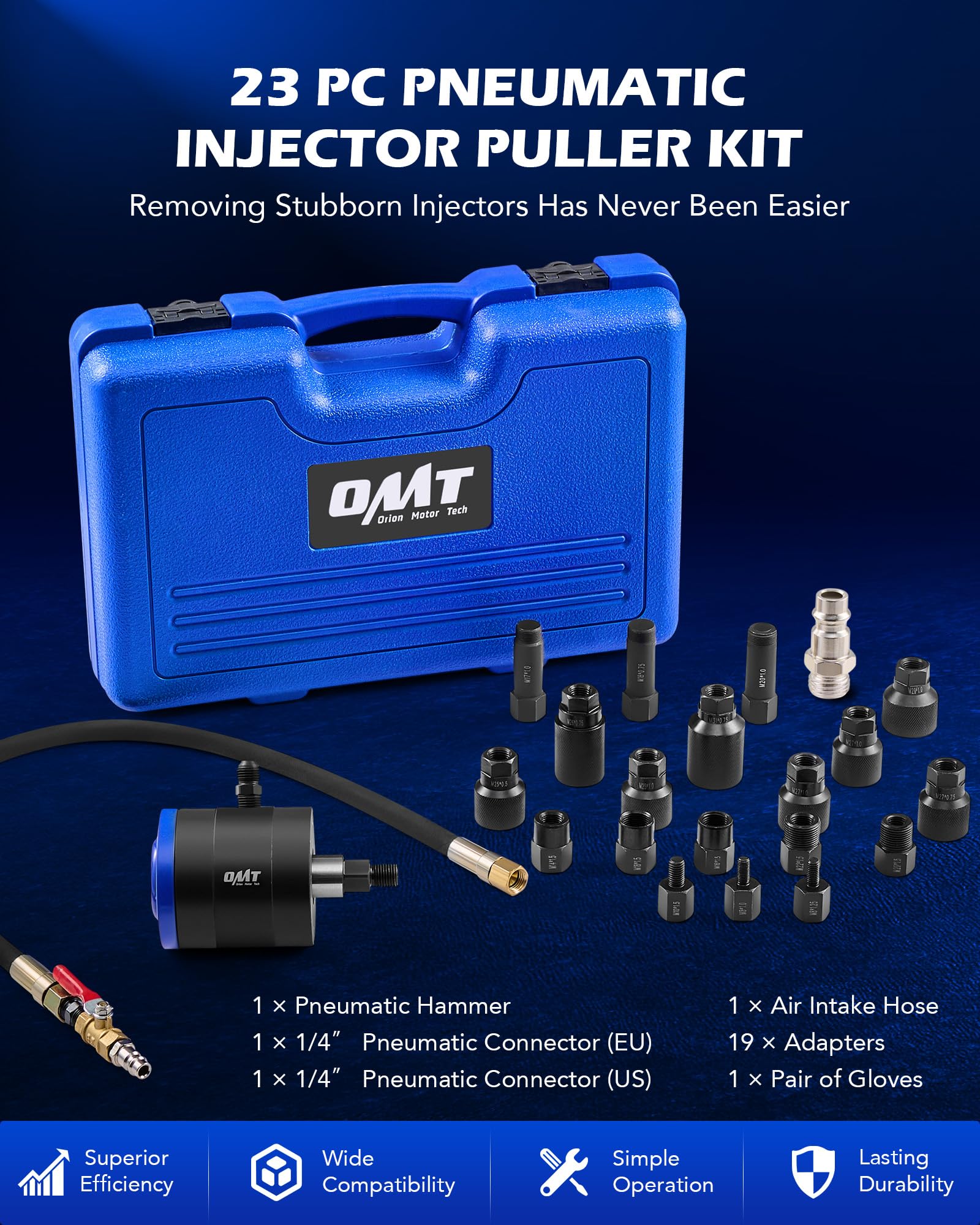 Mua Orion Motor Tech Pneumatic Injector Puller Set for Diesel Engines ...