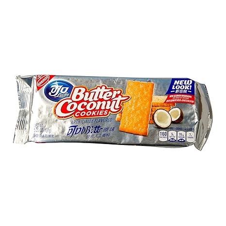 Kraft, Butter Coconut Cookies, 6.7 oz 