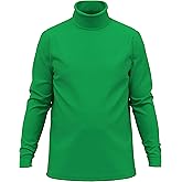 Maks Mens Casual Cotton Turtleneck Pullover Sweater Interlock Knit Combed Super-Soft Sweater