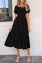 PRETTYGARDEN Women's 2025 Summer Casual Midi
