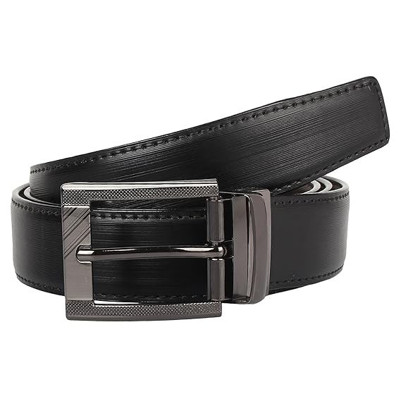 black formal belt