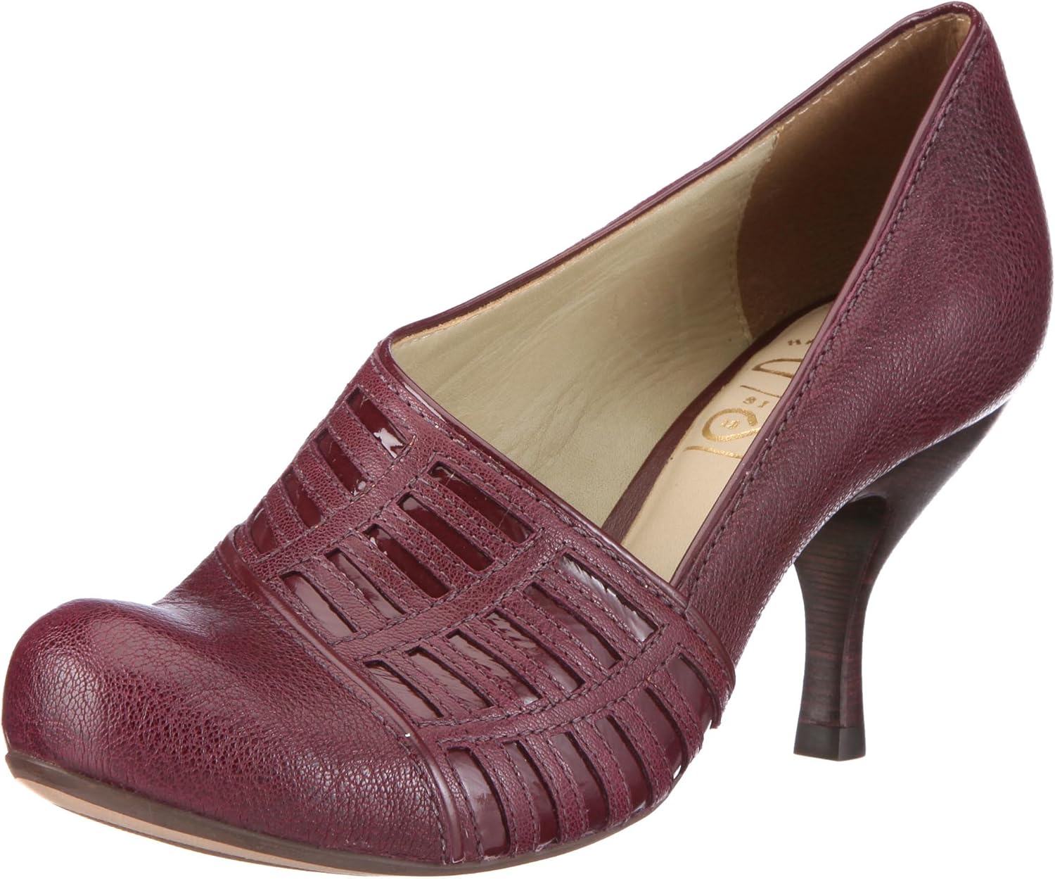 clarks heels purple