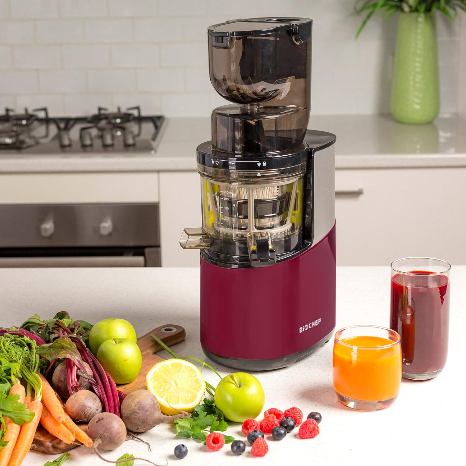 BioChef Atlas Whole Slow Juicer Pro Extracteur de jus 350 W 40 tr/min
