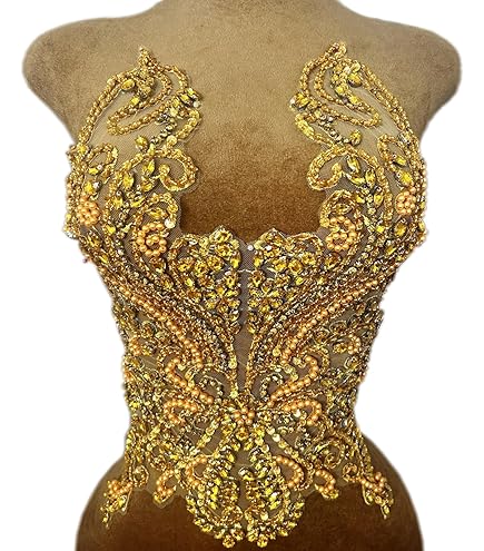 gold beading for dresses Off Shoulder Chiffon Slit Beach Wedding Dress&Gowns main image 1