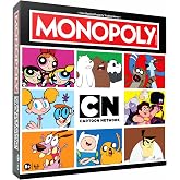 MONOPOLY: Cartoon Network Board Game, Buy Sell Trade Iconic Characters From Adventure Time, Dexter's Laboratory &amp; More, Featuring 6 Custom Tokens: BMO, Samurai Jack's Sword &amp; More, Officially Licensed