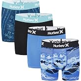 Hurley Boys' Multi-pack Performance Boxer Briefs