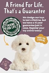 Living Nature Labradoodle Puppy Soft Toy 16 cm Cream Plush view 7
