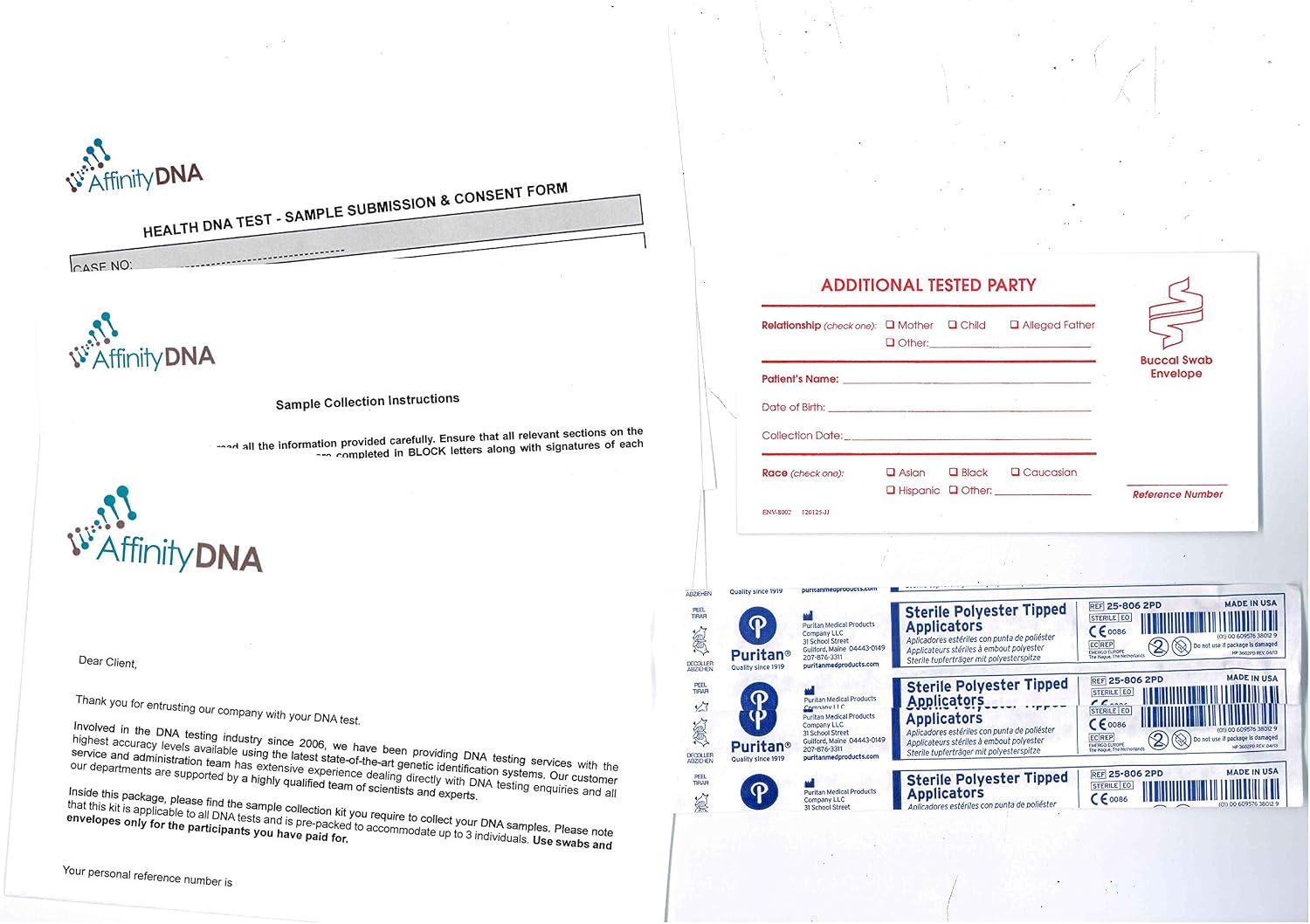 Coeliac Home DNA Testing Kit - 99% Accurate Genetic Testing for Celiac Disease - Swab Test DNA Sample Collection Kit - Results in 2-3 Weeks from AffinityDNA - Image 3