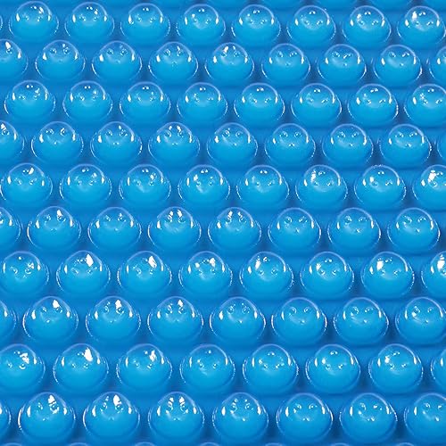 VINGLI 12Mil Solar Pool Cover 20x40FT Rectangle Solar Blanket for Inground Pool and Above-Ground Swimming Pool, Blue (20' x 40')