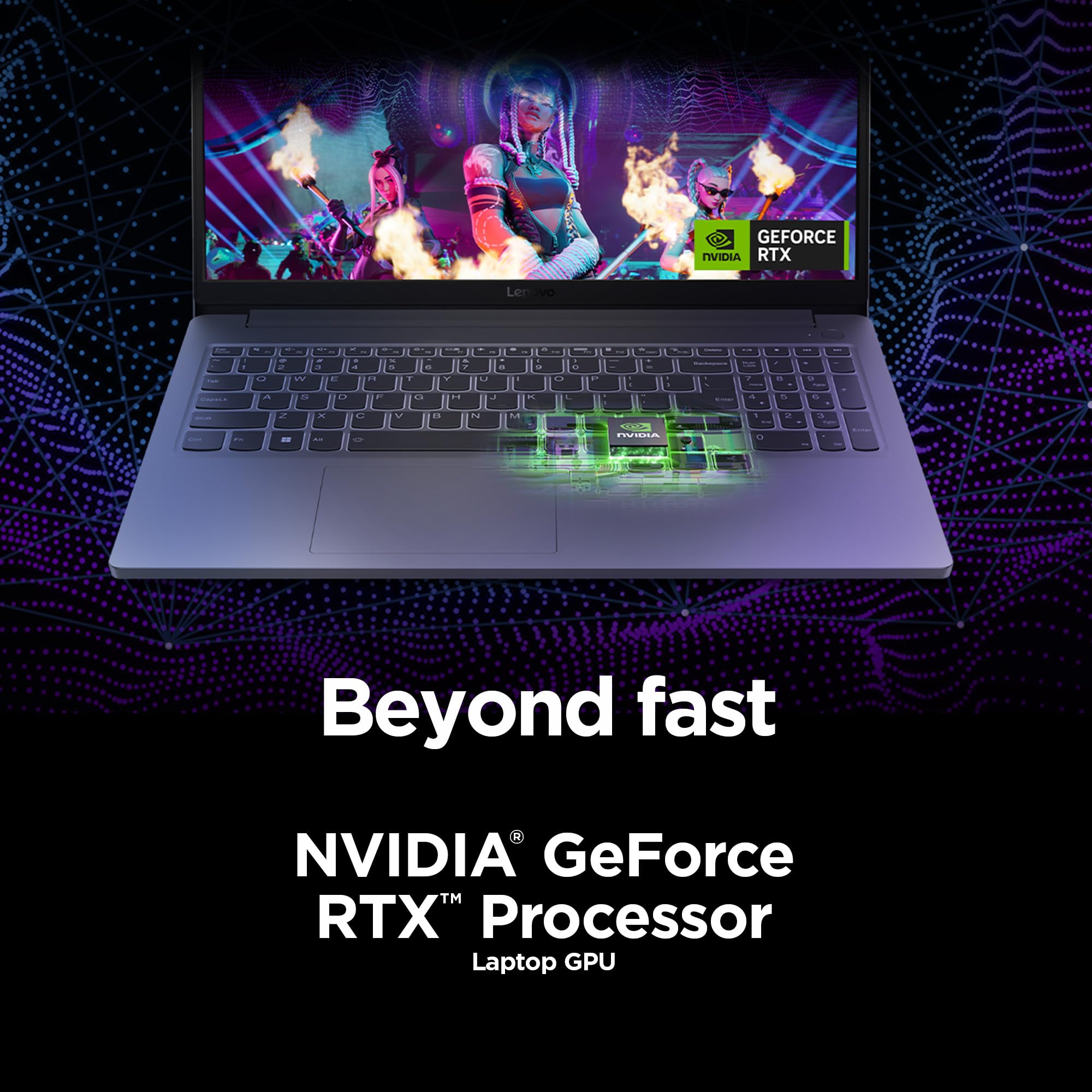 Lenovo LOQ Essential – AI-Powered Student Gaming Laptop - Intel® Core™i5-12450HX - 15.6