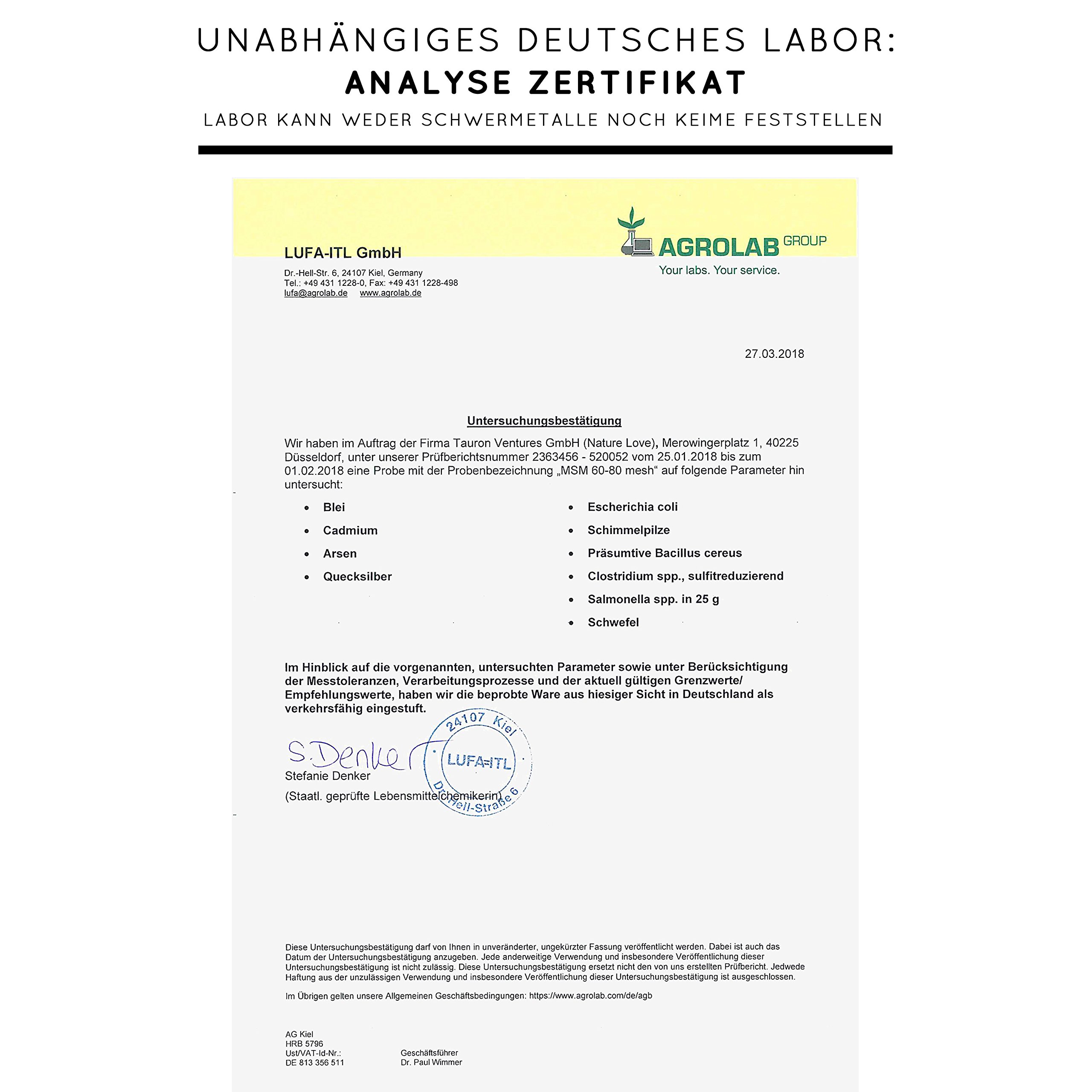 Mua Nature Love Msm Capsules 365 Capsules 6 Months Laboratory Tested 1600 Mg Msm Powder Per Daily Dose Organic Sulphur High Dose Vegan Made In Germany Tren Amazon đức Chinh Hang 2021 Fado