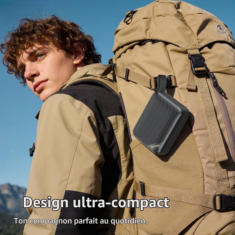 Enceinte Bluetooth Portable 6.0, Bluetooth Speaker 30H Autonomie