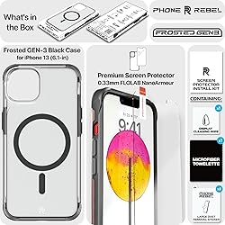 REBEL Clear iPhone 13 Case [Frosted Series