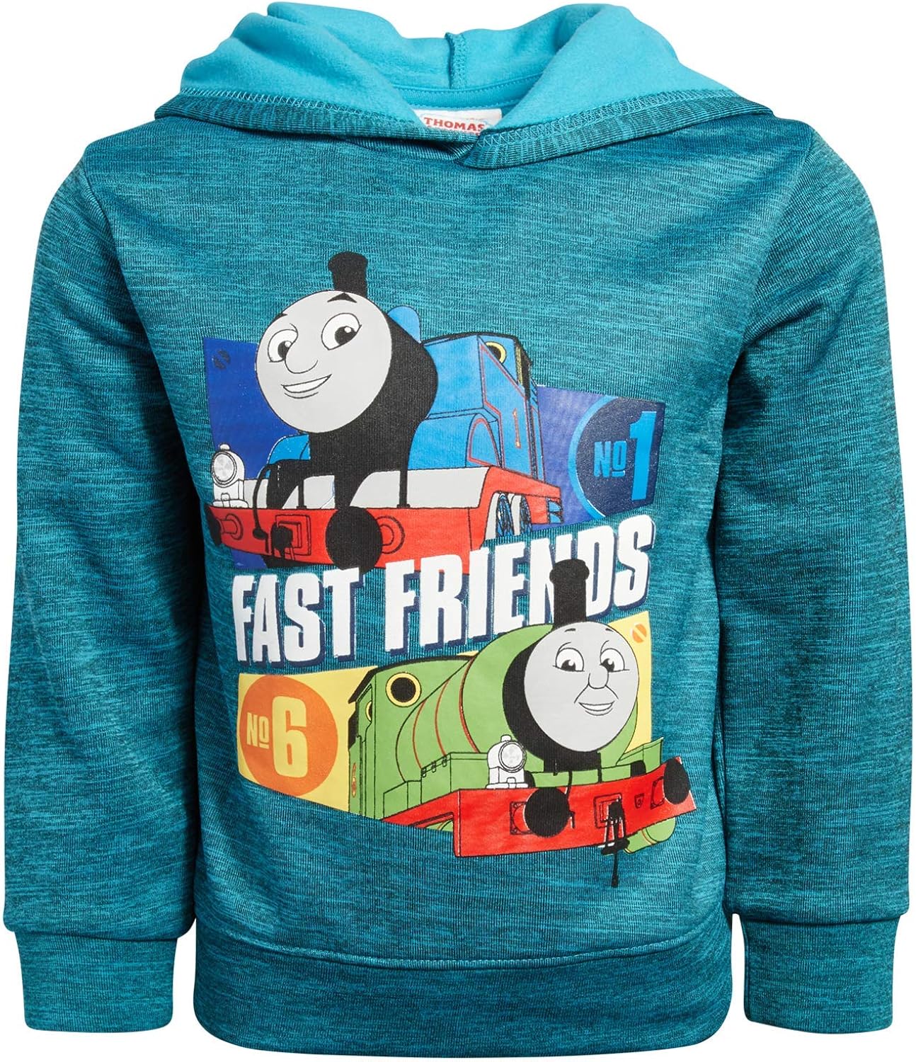 Nickelodeon Boys Fleece Sweatshirt Pullover Hoodie - Thomas The Tank Engine - Ninja Turtles - Blaze (Toddler/Little Boys)