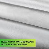 Velway Barbecue Cover Waterproof 210D Oxford Heavy Duty 147x61x117cm view 6