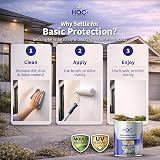 HQC Weather Shield Classic Grey Masonry Paint 1L Weatherproof Acrylic Resin view 6