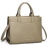 befen Genuine Leather Tote Bag for Women Satchel Crossbody Bags with Top-handle Womens Purse Handbags with Zipper and Staps