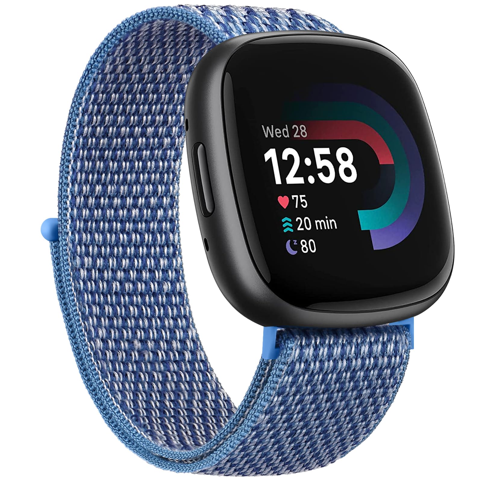 Vancle Nylon Bands for Fitbit Versa 4 Bands/Fitbit
