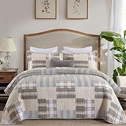 PANGUSHAN Quilts Sets King Size,100% Cotton King