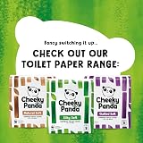The Cheeky Panda Bamboo Toilet Rolls Bulk Buy 45 Rolls 3 Ply Plastic Free view 8