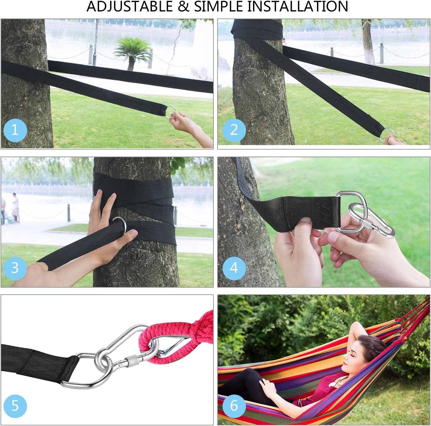Temporaryt Hammock Straps (Set of 2) - Image 4